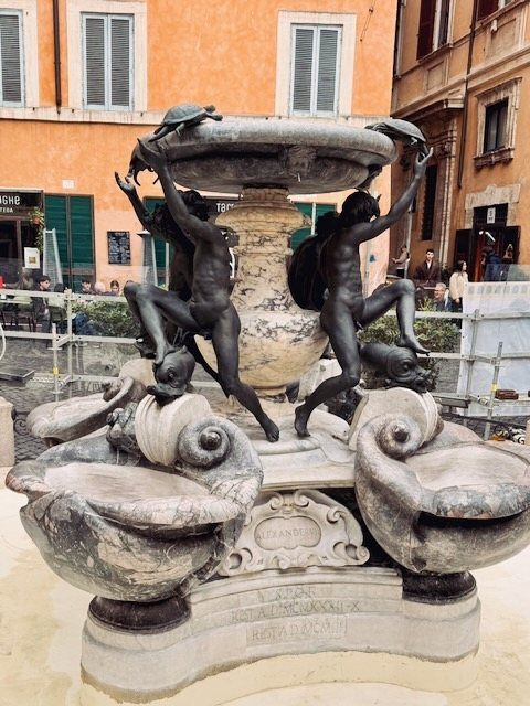 The Turtle Fountain, in the Jewish Ghetto